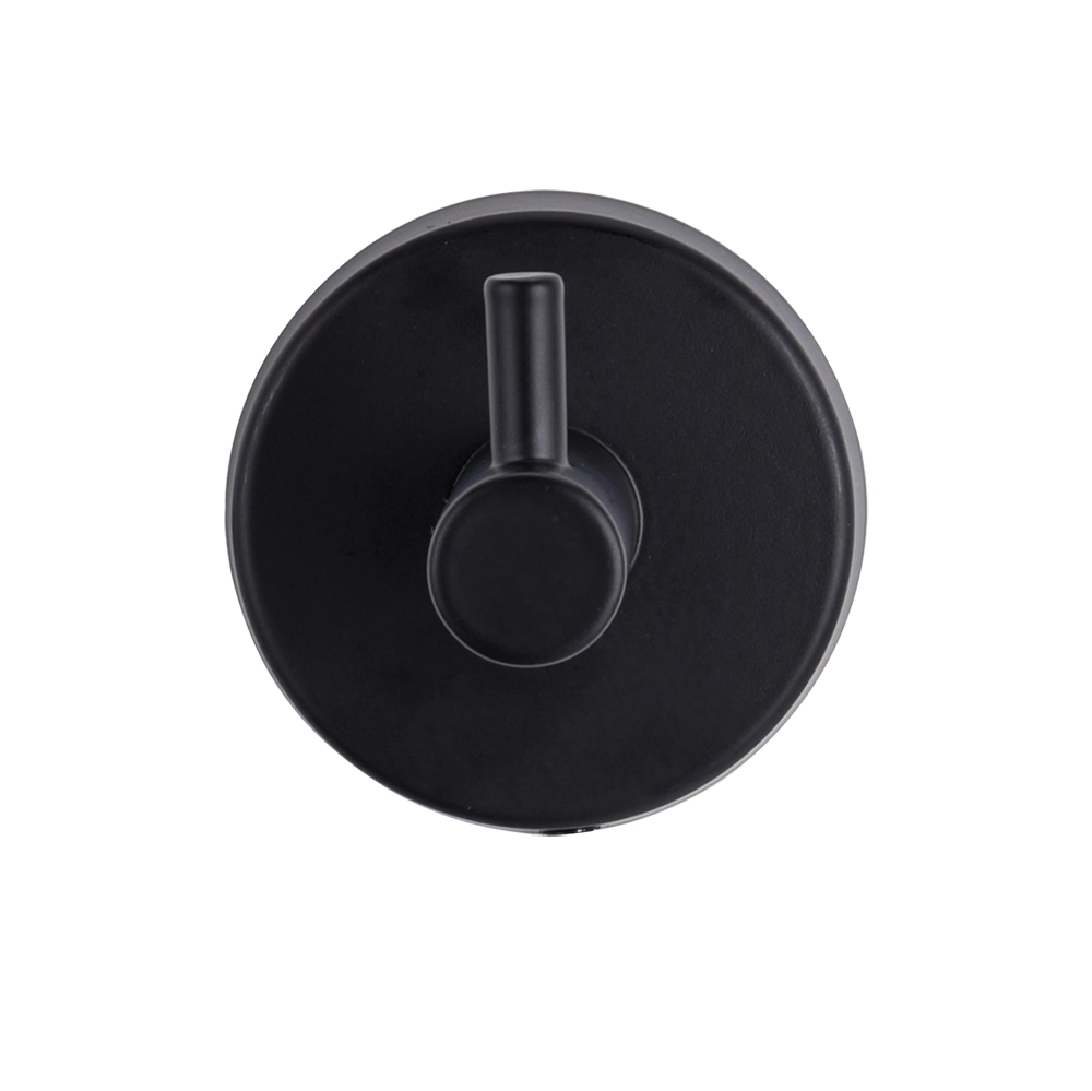 КРЮЧОК НАСТЕННЫЙ «НОСОРОГ» (МАТОВЫЙ), ЧЁРНЫЙ