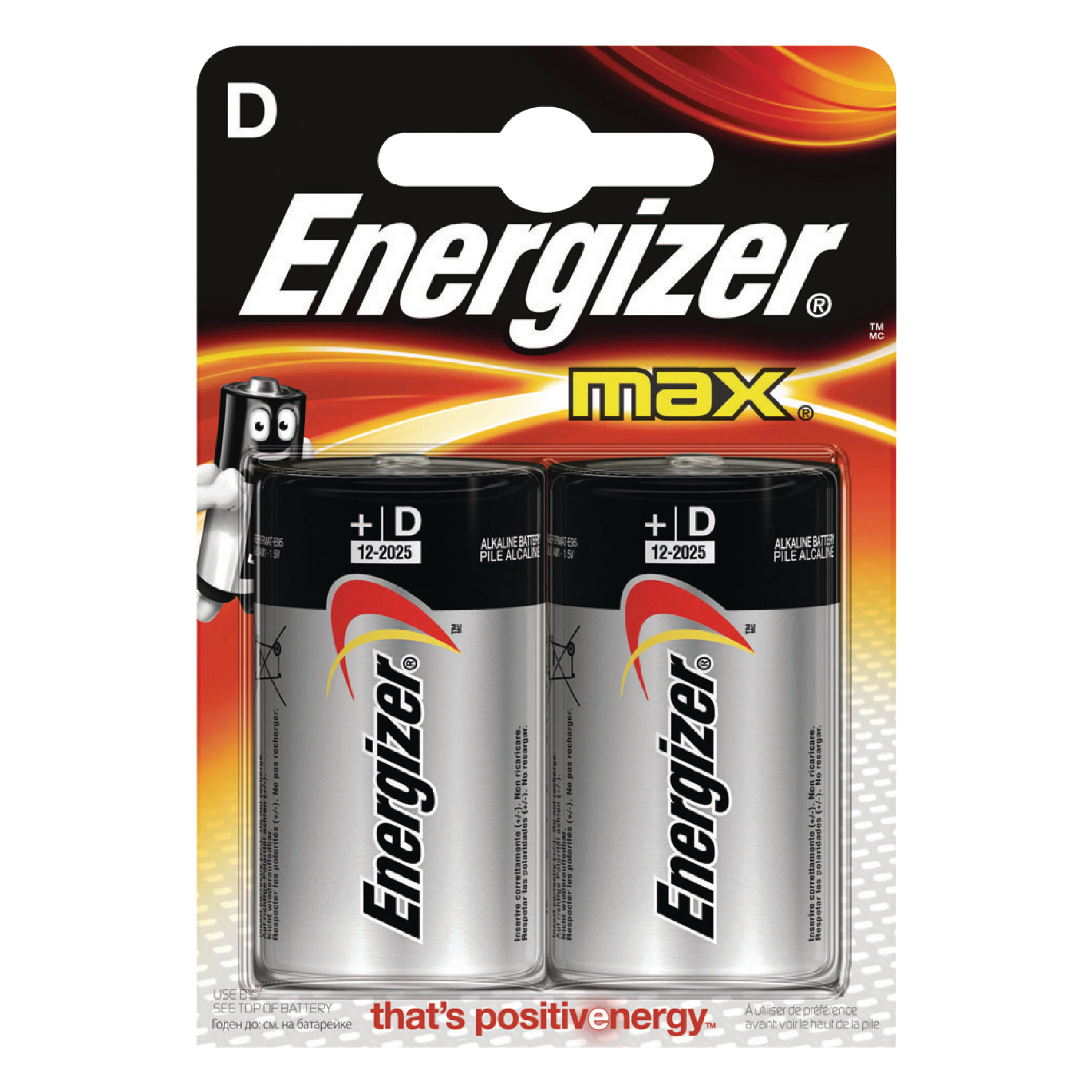 ENERGIZER БАТАРЕЙКИ АЛКАЛИНОВЫЕ MAX ТИП С-LR14, 2 ШТ