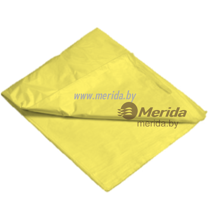 МЕШКИ ДЛЯ МУСОРА ПНД 60Л ЖЕЛТЫЕ (200 ШТУК)