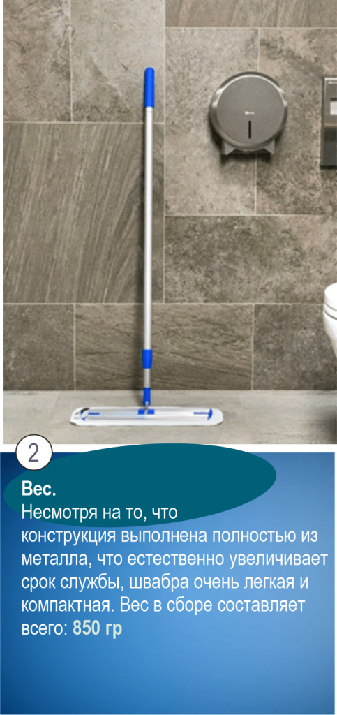 Телескопическая швабра Premium