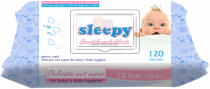 ВЛАЖНЫЕ САЛФЕТКИ SLEEPY ДЛЯ ДЕТЕЙ, 120ШТ ВЛАЖНЫЕ САЛФЕТКИ SLEEPY ДЛЯ ДЕТЕЙ, 120ШТ