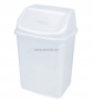 КОНТЕЙНЕР ДЛЯ МУСОРА «РОМАШКА» 10 Л, С ПЕРЕКИДНЫМ ВЕРХОМ