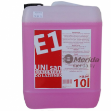 MERIDA E1 UNI SAN - КОНЦЕНТРАТ ДЛЯ ОЧИСТКИ САНИТАРНЫХ ЗОН (10 Л.) MERIDA E1 UNI SAN - КОНЦЕНТРАТ ДЛЯ ОЧИСТКИ САНИТАРНЫХ ЗОН (10 Л.)
