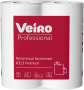 БУМАЖНЫЕ ПОЛОТЕНЦА 2-СЛОЙНЫЕ VEIRO PROFESSIONAL PREMIUM, БЕЛЫЕ (2 РУЛ/УП)