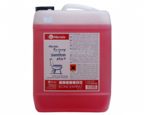 MERIDA SUPER SANITIN СРЕДСТВО ДЛЯ ТЩАТЕЛЬНОЙ УБОРКИ САНИТАРНЫХ КОМНАТ - КОНЦЕНТРАТ (10Л.) MERIDA SUPER SANITIN СРЕДСТВО ДЛЯ ТЩАТЕЛЬНОЙ УБОРКИ САНИТАРНЫХ КОМНАТ - КОНЦЕНТРАТ (10Л.)