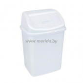 КОРЗИНА ДЛЯ МУСОРА «РОМАШКА», 18 ЛИТРОВ, С ПЕРЕКИДНЫМ ВЕРХОМ (БЕЛАЯ) КОРЗИНА ДЛЯ МУСОРА «РОМАШКА», 18 ЛИТРОВ, С ПЕРЕКИДНЫМ ВЕРХОМ (БЕЛАЯ)