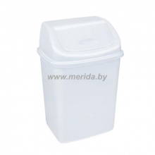 КОРЗИНА ДЛЯ МУСОРА «РОМАШКА», 18 ЛИТРОВ, С ПЕРЕКИДНЫМ ВЕРХОМ (БЕЛАЯ) КОРЗИНА ДЛЯ МУСОРА «РОМАШКА», 18 ЛИТРОВ, С ПЕРЕКИДНЫМ ВЕРХОМ (БЕЛАЯ)