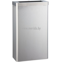 КОРЗИНА ДЛЯ МУСОРА С КОНУСНЫМ ОТВЕРСТИЕМ МЕТАЛЛИЧЕСКАЯ MERIDA STELLA ECONOMY (МАТОВАЯ) 27 Л. КОРЗИНА ДЛЯ МУСОРА С КОНУСНЫМ ОТВЕРСТИЕМ МЕТАЛЛИЧЕСКАЯ MERIDA STELLA ECONOMY (МАТОВАЯ) 27 Л.