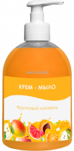 КРЕМ-МЫЛО ЖИДКОЕ ФРУКТОВЫЙ КОКТЕЙЛЬ 500МЛ КРЕМ-МЫЛО ЖИДКОЕ ФРУКТОВЫЙ КОКТЕЙЛЬ 500МЛ