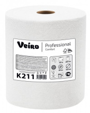 ПОЛОТЕНЦА БУМАЖНЫЕ В РУЛОНАХ VEIRO PROFESSIONAL COMFORT, 1-СЛОЙ ПОЛОТЕНЦА БУМАЖНЫЕ В РУЛОНАХ VEIRO PROFESSIONAL COMFORT, 1-СЛОЙ
