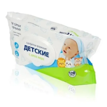 ВЛАЖНЫЕ САЛФЕТКИ СВЕТОФОР ДЕТСКИЕ АЛОЭ С КРЫШКОЙ, 120 ШТ ВЛАЖНЫЕ САЛФЕТКИ СВЕТОФОР ДЕТСКИЕ АЛОЭ С КРЫШКОЙ, 120 ШТ