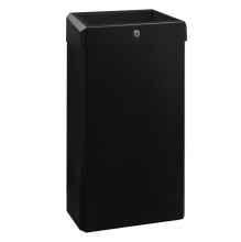 КОРЗИНА ДЛЯ МУСОРА С КОНУСНЫМ ОТВЕРСТИЕМ МЕТАЛЛИЧЕСКАЯ MERIDA STELLA R BLACK 27 Л КОРЗИНА ДЛЯ МУСОРА С КОНУСНЫМ ОТВЕРСТИЕМ МЕТАЛЛИЧЕСКАЯ MERIDA STELLA R BLACK 27 Л