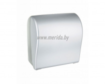 АВТОМАТИЧЕСКИЙ ДЕРЖАТЕЛЬ БУМАЖНЫХ ПОЛОТЕНЕЦ В РУЛОНАХ MERIDA UNIQUE SOLID CUT SILVER LINE АВТОМАТИЧЕСКИЙ ДЕРЖАТЕЛЬ БУМАЖНЫХ ПОЛОТЕНЕЦ В РУЛОНАХ MERIDA UNIQUE SOLID CUT SILVER LINE
