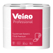 БУМАГА ТУАЛЕТНАЯ VEIRO PROFESSIONAL PREMIUM, 2-СЛОЙНАЯ, С ПЕРФОРАЦИЕЙ, 8 РУЛ/УП БУМАГА ТУАЛЕТНАЯ VEIRO PROFESSIONAL PREMIUM, 2-СЛОЙНАЯ, С ПЕРФОРАЦИЕЙ, 8 РУЛ/УП