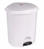 КОНТЕЙНЕР ДЛЯ МУСОРА С ПЕДАЛЬЮ БЕЛЫЙ, 18Л КОНТЕЙНЕР ДЛЯ МУСОРА С ПЕДАЛЬЮ БЕЛЫЙ, 18Л