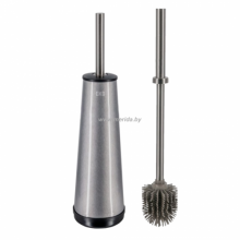 ЩЕТКА WC ТРУБА НАПОЛЬНАЯ MAXI, СТАЛЬ МАТОВАЯ ЩЕТКА WC ТРУБА НАПОЛЬНАЯ MAXI, СТАЛЬ МАТОВАЯ